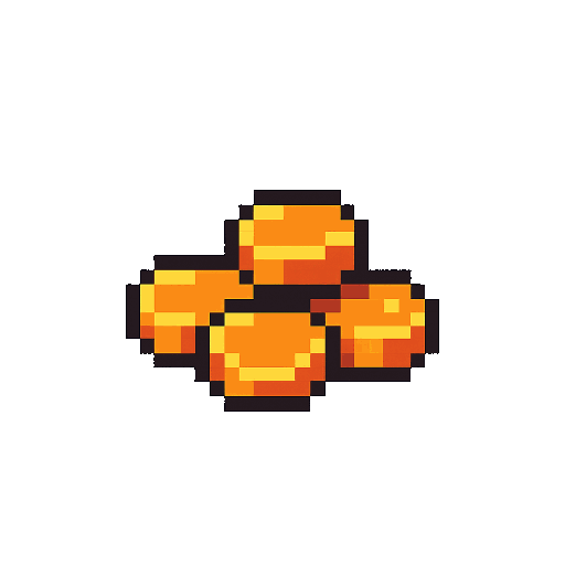 A pile of gold