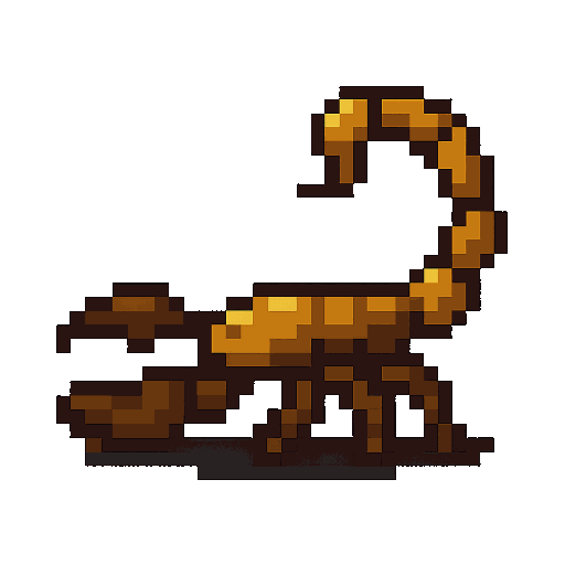 Amber Scorpion