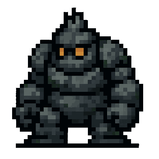 Cairn Golem attacking