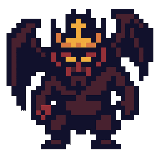 Demon King attacking