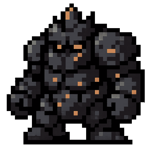 Flint Golem attacking