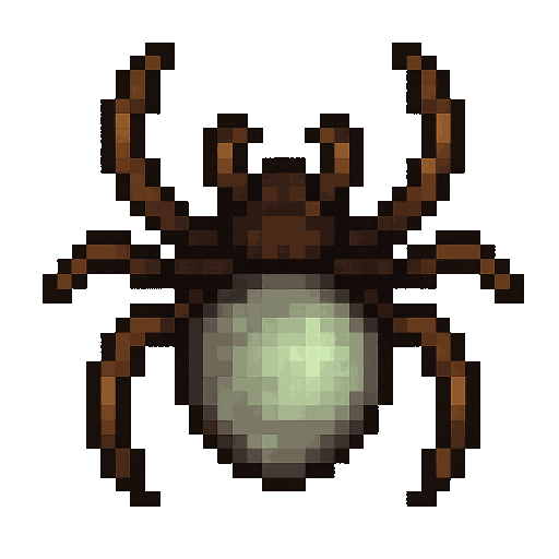 Glass Spider attacking