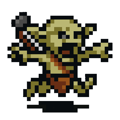 Goblin Slinger attacking