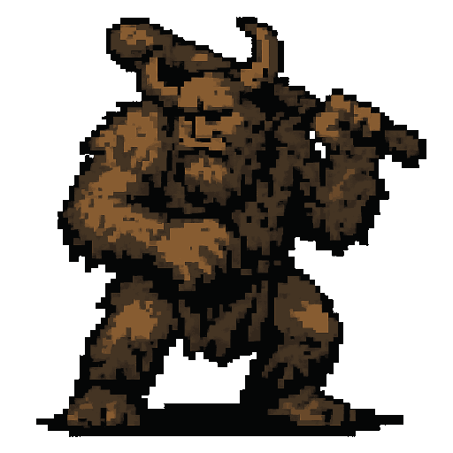 Hill Giant attacking