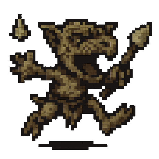 Kobold attacking