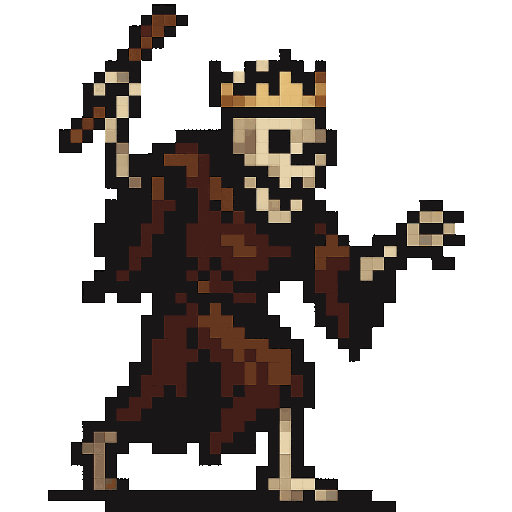 Lich attacking