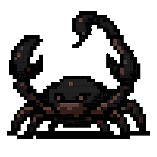 Scorpion attacking