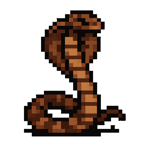 Snake attacking