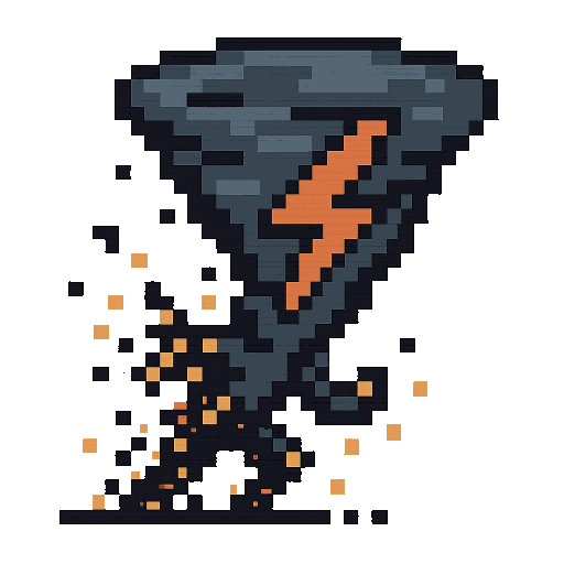 Storm Elemental attacking