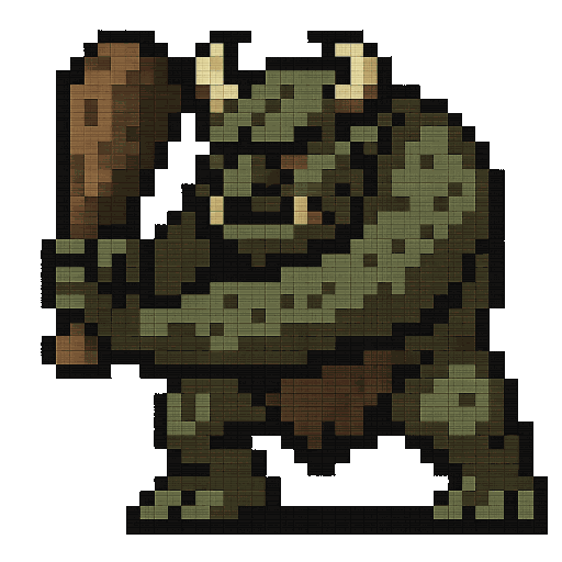 Troll attacking