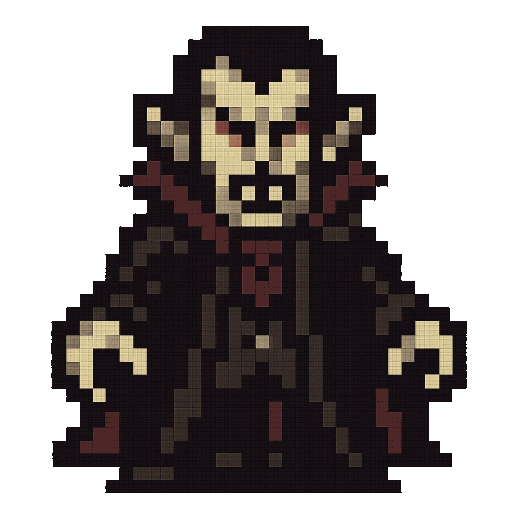 Vampire attacking