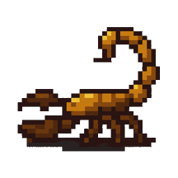 Amber Scorpion